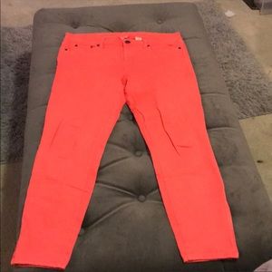 J Crew cropped jeans